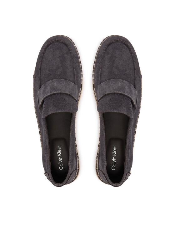 Calvin Klein Espadrilles Calvin Klein Espadrille Loafer Band Su HM0HM02072 Pelēks