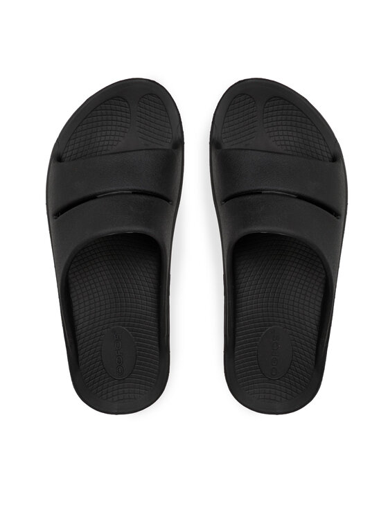 OOfos Chanclas OOfos Ooahh Negro
