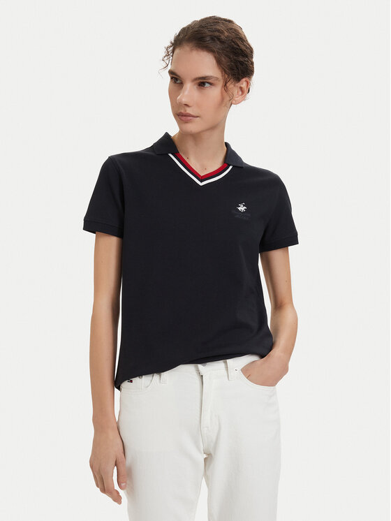 Beverly Hills Polo Club Beverly Hills Polo Club Polo P-SS26W-P2217 Azul marino Regular Fit