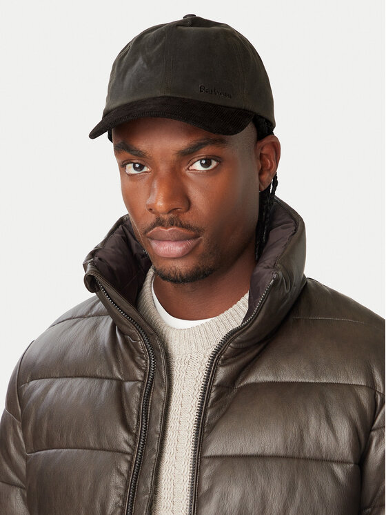 Barbour Kepurė su snapeliu Barbour MHA0913OL71 Tamsiai žalia