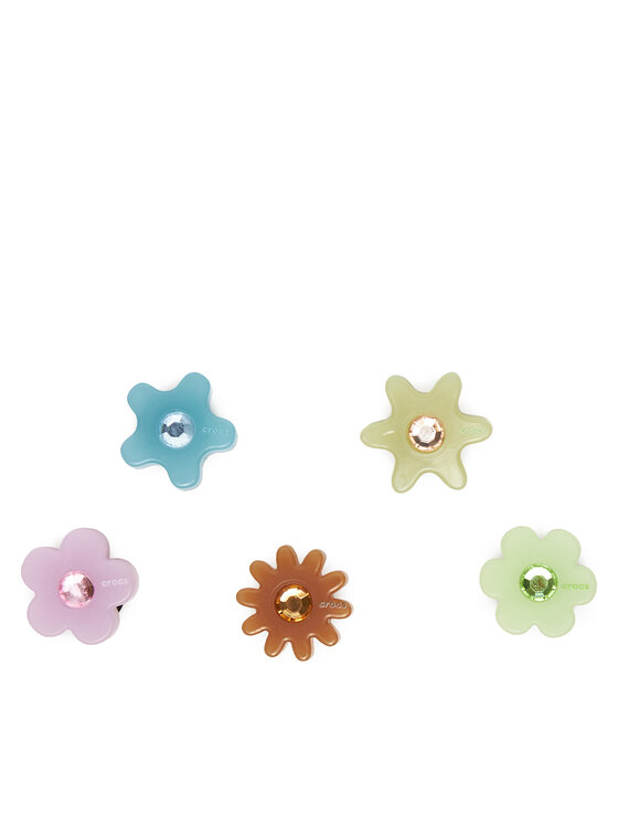 Crocs Прикраса для взуття Crocs ENLIGHTEN FLOWER 5 PACK 10014693 Кольоровий