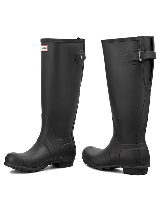 Hunter Гумові чоботи Hunter Orginal Back Adjust WFT1001RMA Чорний