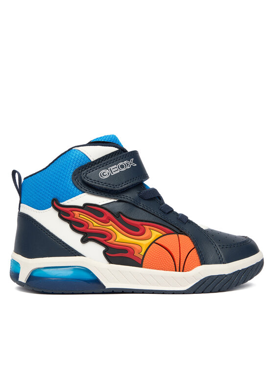 Geox Sneakers Geox J Inek J569CC 05411 C0693 D Blu scuro