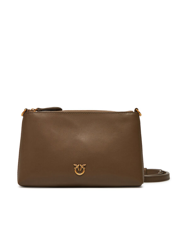 PINKO Τσάντα PINKO Flat Horizontal Mini PE 25 PCPL 104277 A0F1 Χακί