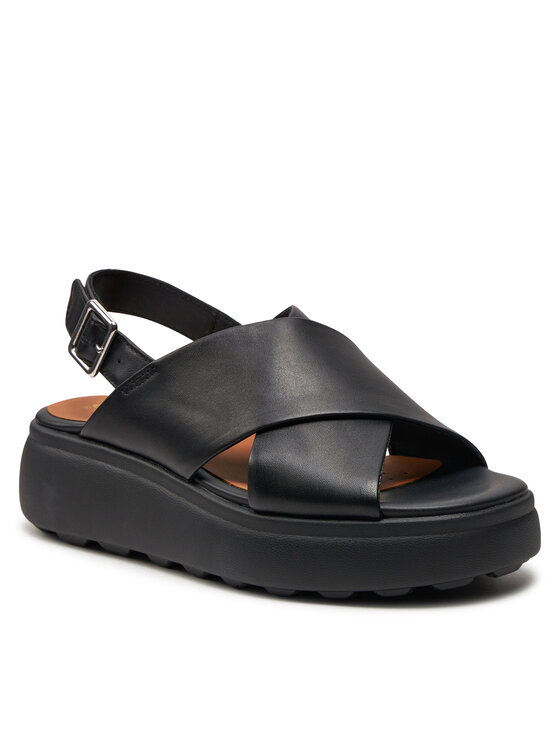 Geox Sandale Geox D Spherica Ec4.1 S D45D4A 00085 C9999 Negru