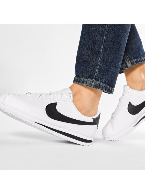 Nike Sneakersy Nike Cortez Basic Sl (GS) 904764 102 Bílá