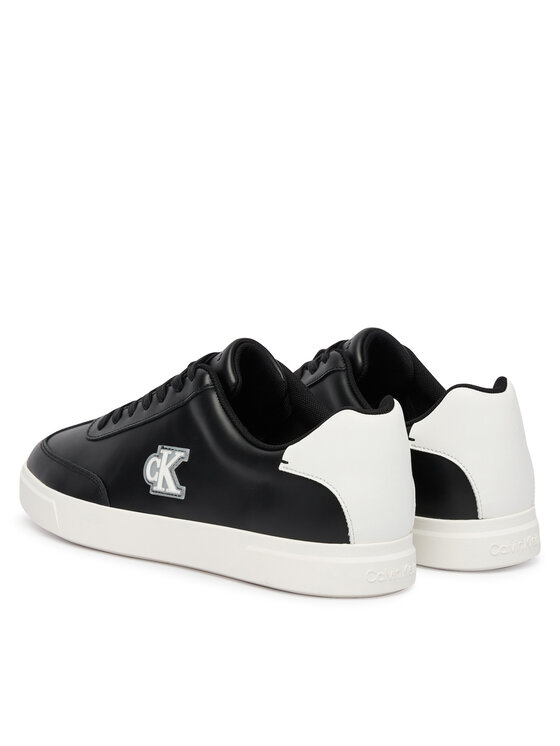 Calvin Klein Сникърси Calvin Klein Low Prof Cupsole Emb Lth HM0HM02124 Черен