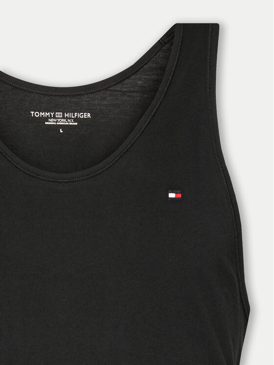 Tommy Hilfiger Tommy Hilfiger Berankovių marškinėlių komplektas UM0UM03387 Juoda Regular Fit