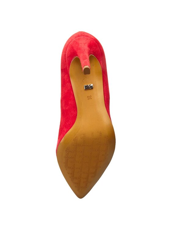 Solo Femme Čevlji z visoko peto Solo Femme 75403-58-G13/000-04-00 Rdeča