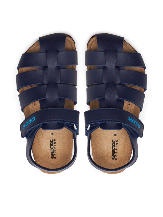 Geox Sandale Geox J Ghita Boy J458LA 000BC C4002 M Tamnoplava