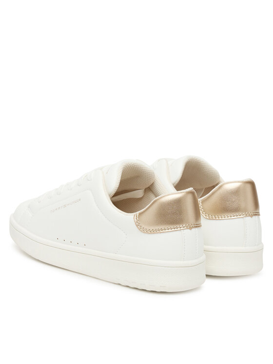 Tommy Hilfiger Tenisice Tommy Hilfiger Low Cut Lace Up Sneaker T3A9-33976-1355 D Bijela