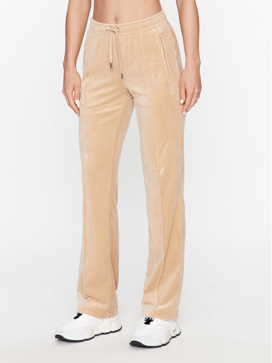 Juicy Couture Juicy Couture Pantalones de chándal Tina JCAPW045 Beis Regular Fit