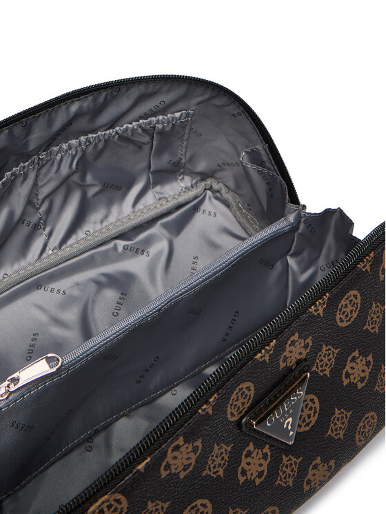 Guess Kosmētikas somiņa Guess Wilder Travel TWHP74 52067 Brūns