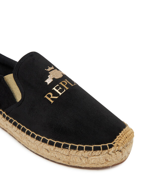 REPLAY Espadrilky REPLAY GWF22 .000.C0086T Černá