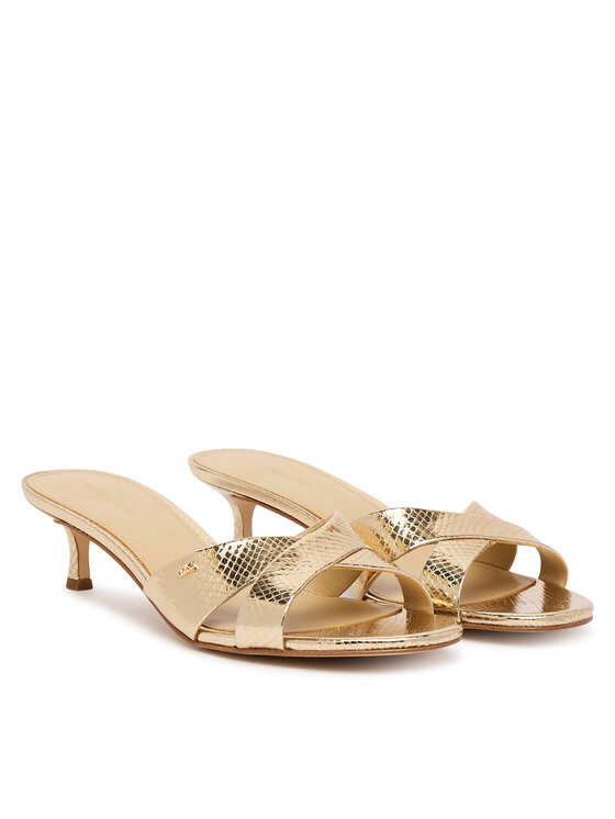 MICHAEL Michael Kors Papucs MICHAEL Michael Kors Cassidy Kitten 40S6CSMS1M Arany