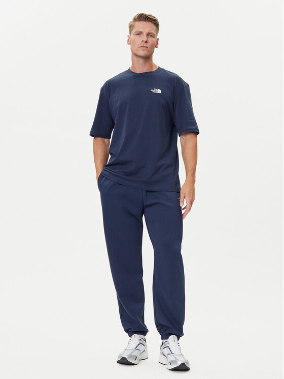 The North Face The North Face Camiseta Simple Dome NF0A87NR Azul marino Oversize