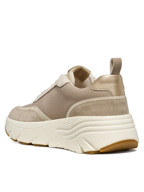 Geox Sneakersy Geox D Diamanta D66UFA 09B22 C0084 Béžová