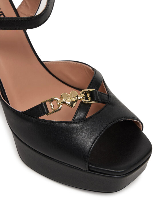 LOVE MOSCHINO Босоніжки LOVE MOSCHINO JA1604CG1OIE0000 Чорний