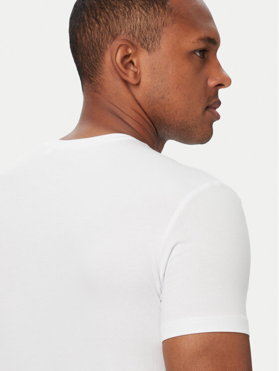 Guess Guess Футболка M6YI24 K3728 Білий Extra Slim Fit