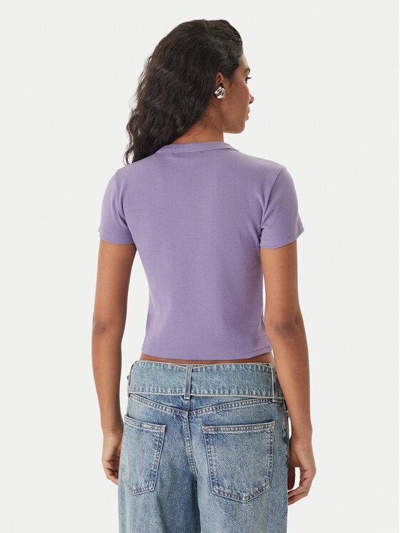 HUGO HUGO Camiseta Baby 50510749 Violeta Slim Fit