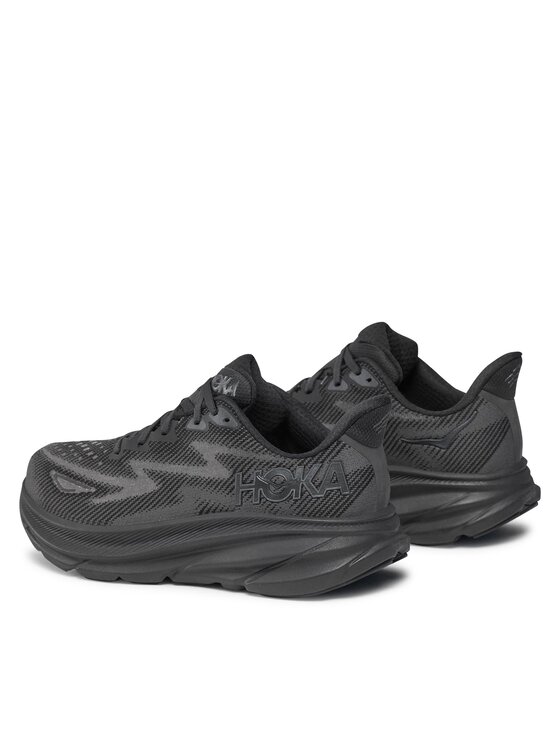 Hoka Взуття для бігу Hoka Clifton 9 Wide 1132210 Чорний