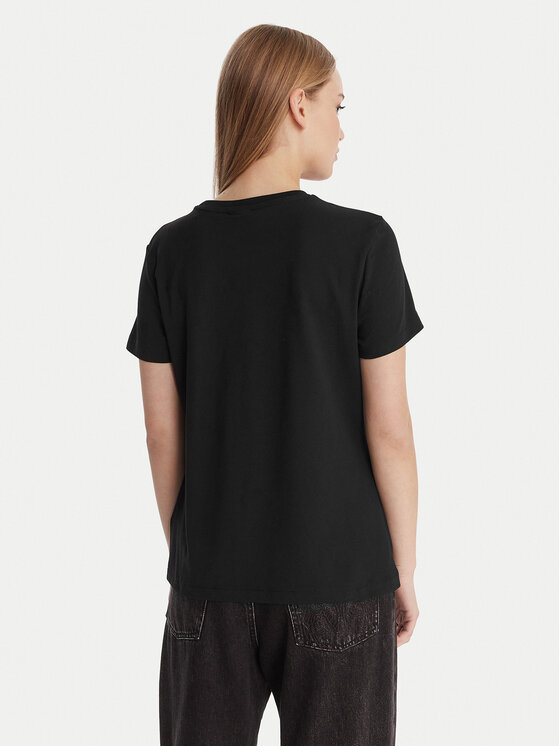 Guess Guess Camiseta V6RI12 J1314 Negro Regular Fit