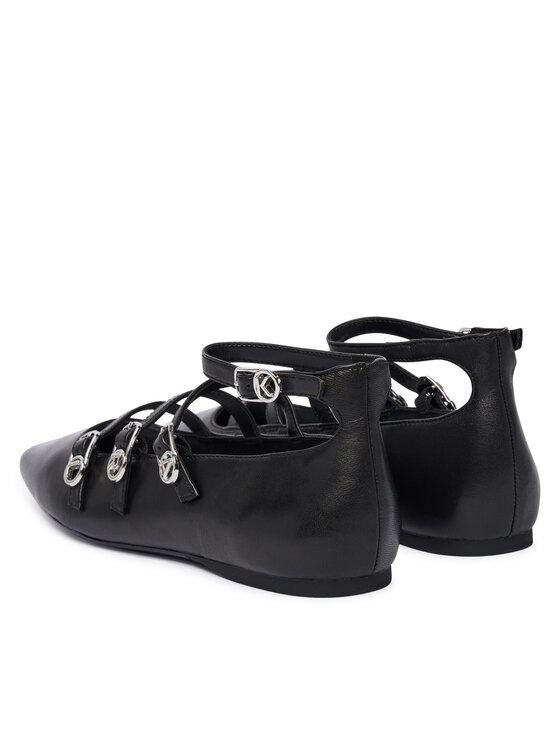KARL LAGERFELD Балетки KARL LAGERFELD Konnie KL40195 Чорний