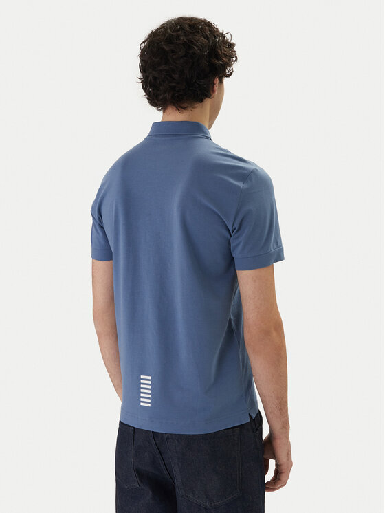 EA7 Emporio Armani EA7 Emporio Armani Polo 8NPF14 PJVQZ UB064 Azul Regular Fit