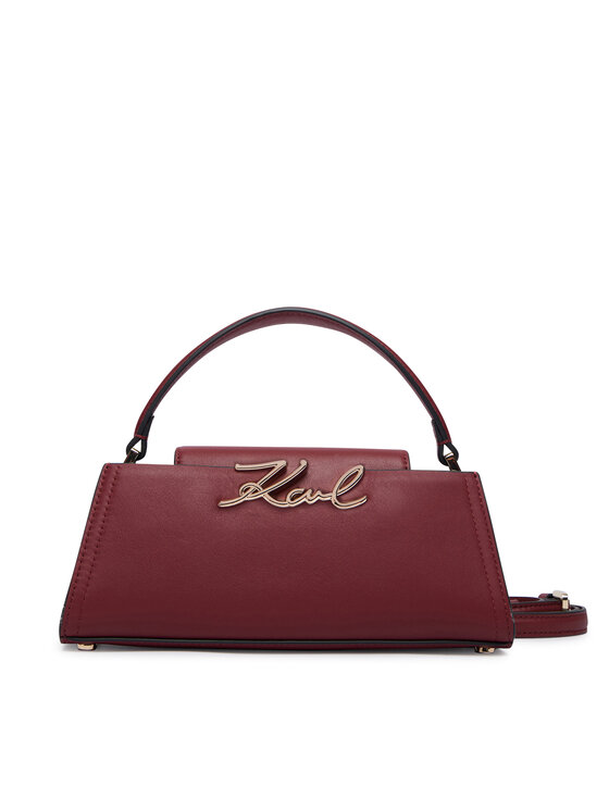 KARL LAGERFELD Torbica KARL LAGERFELD B4W30207 Tamnocrvena