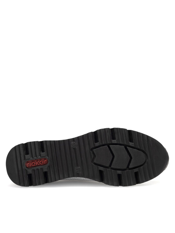 Rieker Sneakers Rieker N6304-80 Alb