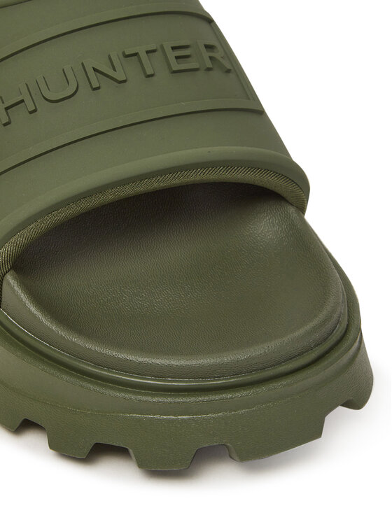 Hunter Шльопанці Hunter HFRU0007251 Зелений
