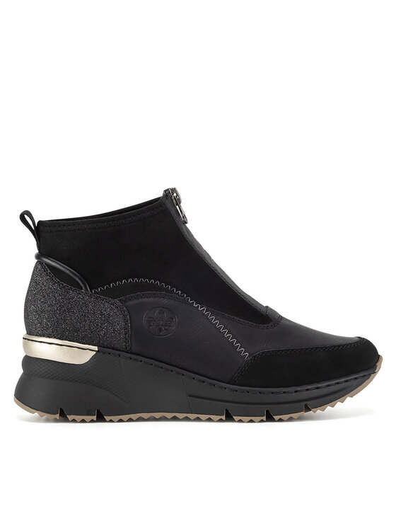 Rieker Sneakersy Rieker N6361-00 Czarny