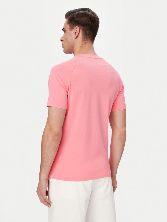 BOSS BOSS Camiseta 50517970 Rosa claro Slim Fit