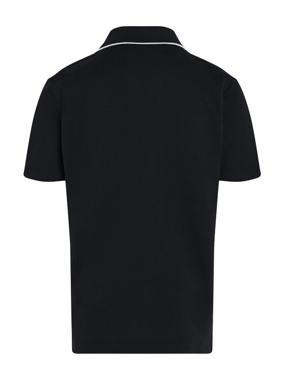 Calvin Klein Jeans Calvin Klein Jeans Polo Embro Logo IB0IB02370 Crna Regular Fit