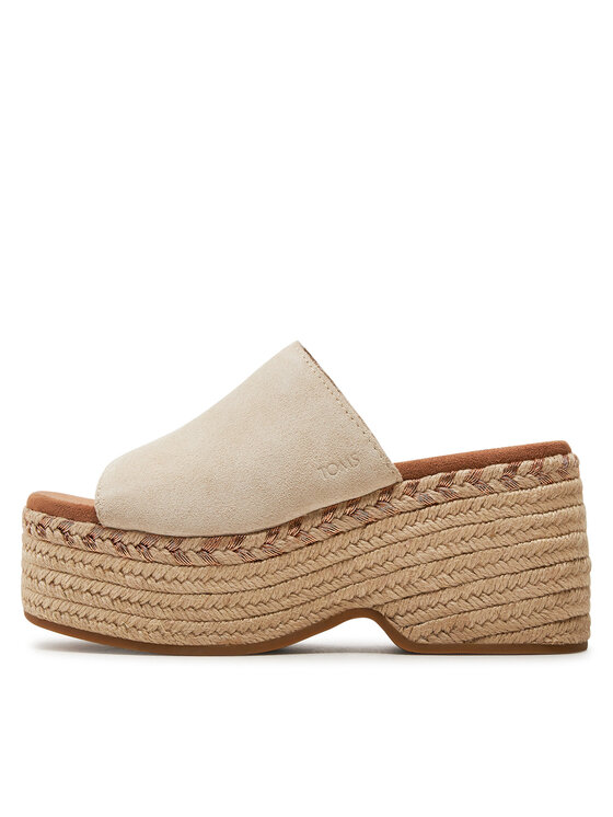 Toms Espadrilles Toms Laila Mule 10020747 Écru