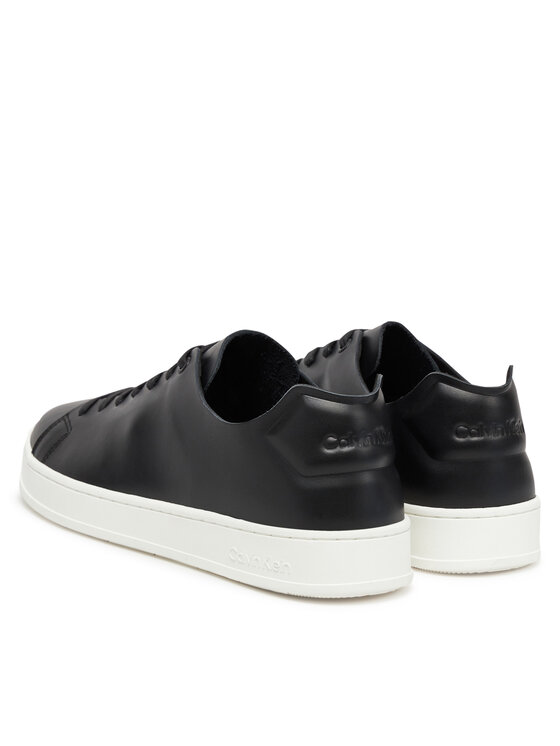 Calvin Klein Αθλητικά Calvin Klein Low Top Lace Up Unlined Lth HM0HM01885 Μαύρο