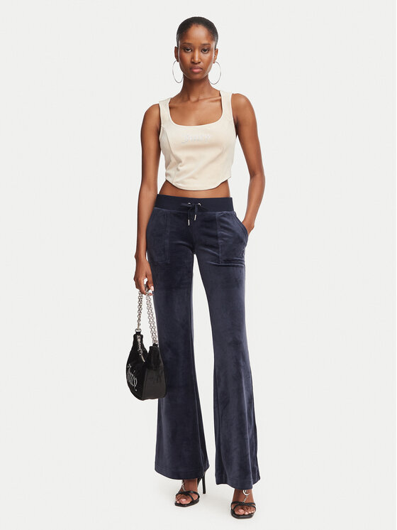 Juicy Couture Juicy Couture Sportinės kelnės Layla JCSEBJ001G Tamsiai mėlyna Regular Fit