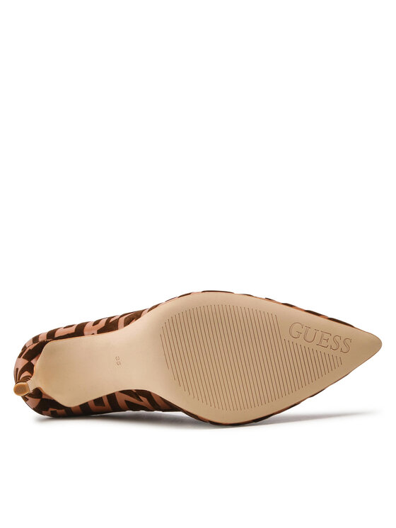 Guess Γόβες Guess Piera FL7PR3 FAL08 Καφέ