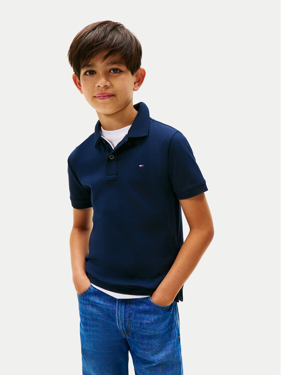 Tommy Hilfiger Tommy Hilfiger Polo Essential KB0KB10007 Azul marino Regular Fit