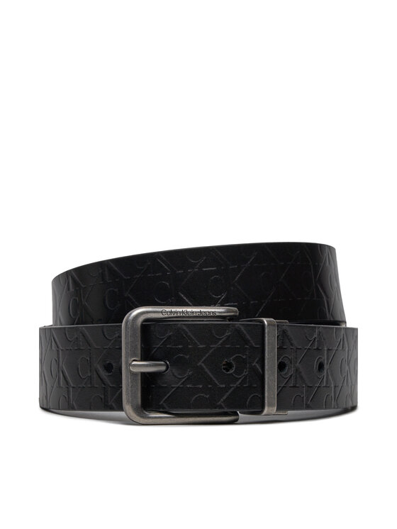 Calvin Klein Jeans Curea pentru Bărbați Calvin Klein Jeans Gift Cl Lthr Belt Rev/Adj 35Mm K50K511515 Negru