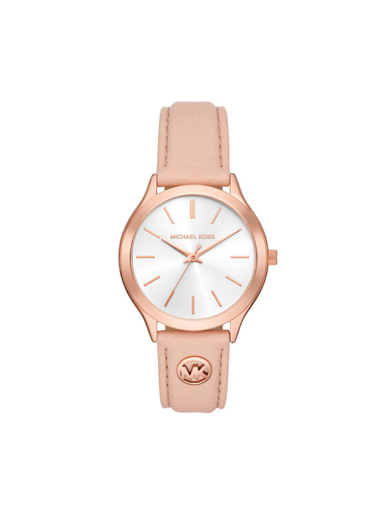 Michael Kors Годинник Michael Kors Slim Runway MK7545 Рожевий