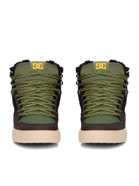 DC Shoes Superge DC Shoes EO-PURE HIGH TOP WC WNT DC01802211 Temno zelena