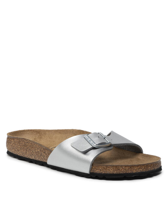 Birkenstock Natikači Birkenstock Madrid Bs 0040413 Srebrna