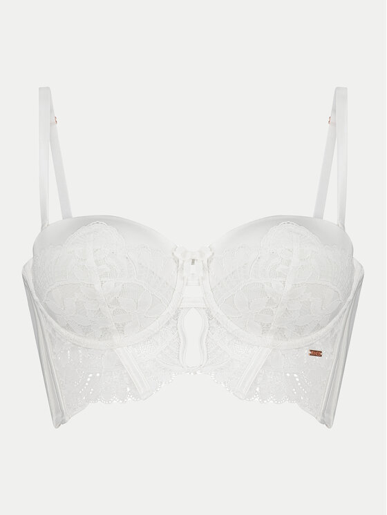 Hunkemöller Hunkemöller Liemenėlė su lankeliais Jamie 204547 Balta