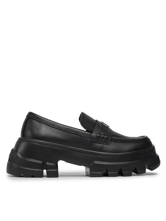 Tommy Jeans Loferi Tommy Jeans Tjw Chunky Loafer EN0EN02504 Melns