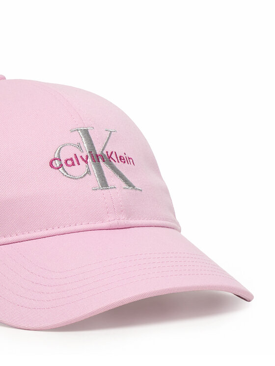 Calvin Klein Šilterica Calvin Klein Monologo Embroidery Baseball Hat LV04K5026G Ružičasta