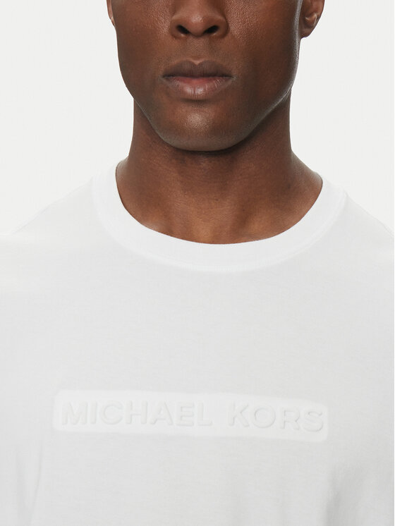 Michael Kors Michael Kors T-Shirt CF4529H1V2 Λευκό Regular Fit