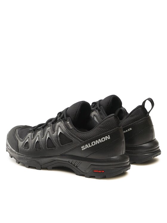 Salomon Трекінгові черевики Salomon X Braze GORE-TEX L47180400 Чорний