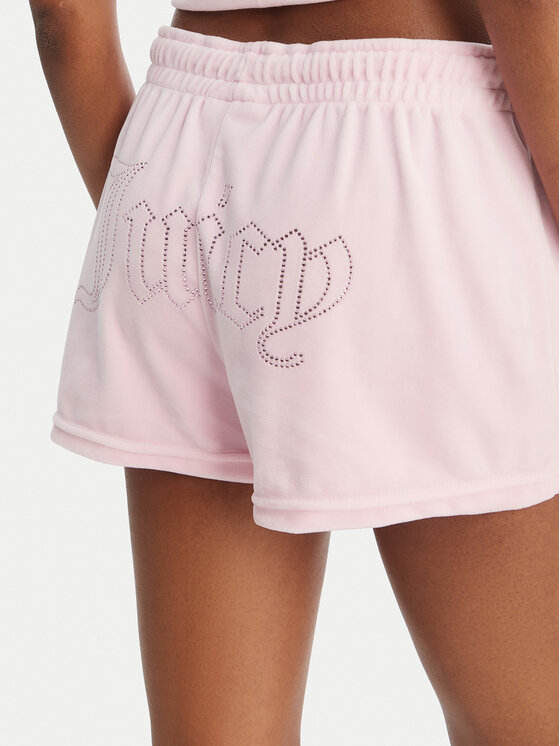 Juicy Couture Juicy Couture Sportiniai šortai Tamia JCWHS126305 Rožinė Regular Fit