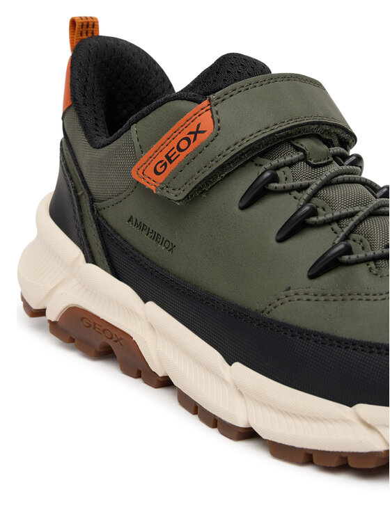 Geox Sneakersy Geox J Flexyper Plus J56LCA 0MEFU C3009 D Khaki